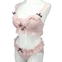 マイメロ サンリオ ブラショーツセット ノンワイヤー Mサイズ