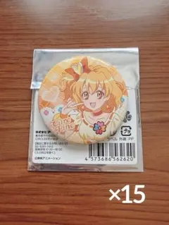 プリキュア ハートクローバーカフェ 缶バッジ キュアパイン - メルカリ