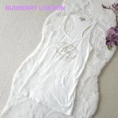 BURBERRY LONDON マッチョタンクトップ Sサイズ ホワイトのサムネイル