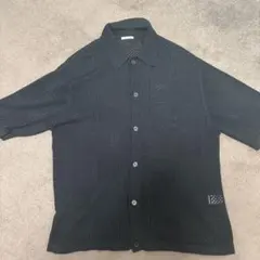 GU ウォッシャブルメッシュニットシャツ