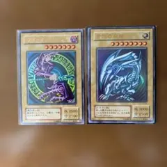 ヒ*中様 遊戯王 青眼の白龍 ブラック・マジシャン 2枚セット - メルカリ