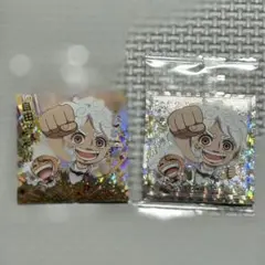 ワンピース★大海賊シールウエハース★2枚セット★ルフィ　ボニー　P SGR