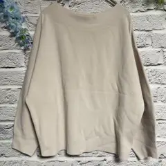 き*ろ様 【超美品】ロペピクニック 7分袖 ニット さくら色 薄手 シンプル M