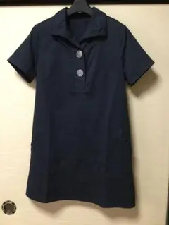 タイムセール‼️REALIZED デザインブラウスチュニック丈　ネイビー新品未使用