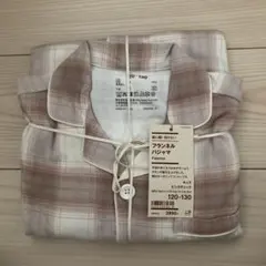 新品　無印良品　フランネルパジャマ　キッズ　120〜130のサムネイル
