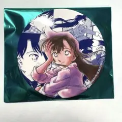 毛利蘭 復刻BIG 缶バッジ 公式アプリ 名探偵コナン 名探偵コナン 公式アプリ 復刻デザインBIG缶バッジ 缶バッジ 毛利蘭