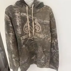 REALTREE リアルツリー カモ柄 プルオーバーパーカー M
