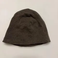 日本製 オーガニックコットンベビー帽子 ブラウンCHARM