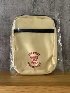 ONE PIECE ミニバッグ ベージュ　モスバーガー