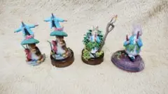 《ピーターラビット》フィギュア〈4点セット〉