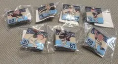 【新品・未開封】東京ヤクルトスワローズ 選手イラスト缶バッジ 7個セット