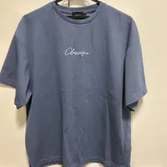 青 Mサイズ Tシャツ