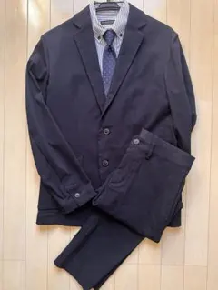【美品】卒服 160 GLOBALWORK他 ネイビー スーツセット