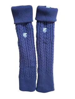 Jack Bunny!! ジャックバニー レッグウォーマー　厚手　ネイビー