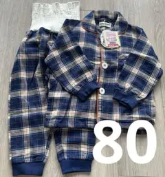 しまむら　Little WEEKEND 長袖パジャマ　80
