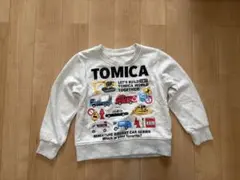 キッズ　トレーナー　トミカ　110