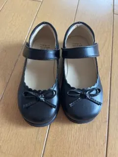 【美品】西松屋　フォーマルシューズ 黒　15.0㎝