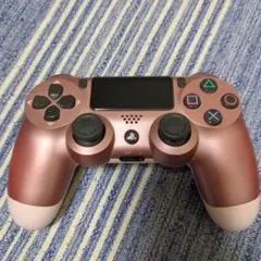 ジャンク品PS4 コントローラー ローズゴールド