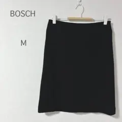 【ボッシュ】スカート タイト M 黒 シンプル 毛100 綺麗め カジュアル 春のサムネイル