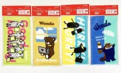 グラニフ　オリジナルデザイン　ハーフハンカチ 新品　全4種のサムネイル