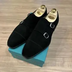 Edward Green Westminster 10/10.5 スエード 黒のサムネイル