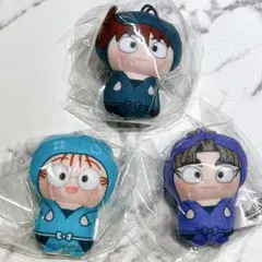 忍たま乱太郎＊ぷちぬいぐるみ＊土井先生＊乱太郎＊八左ヱ門