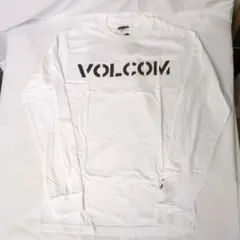 #2206 VOLCOM 長袖Tシャツ ホワイト Sサイズ