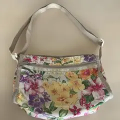 LeSportsac フラワープリント ショルダーバッグ
