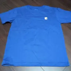 ノースフェイス美品青いTシャツ NT32147Sサイズ