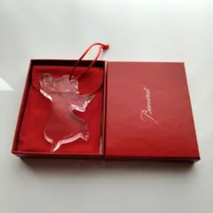 【新品】Baccarat バカラ　クリスマス　 天使のオーナメント　箱付き