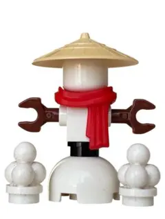 レゴ　LEGO ミニフィグ　雪だるま　ユキダルマ　冬　マフラー　アイテムセット