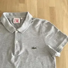 LACOSTE L!VE ポロシャツ グレー 半袖のサムネイル
