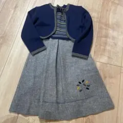 ファミリア　ワンピース　秋冬　110㎝