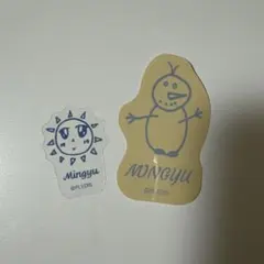 SEVENTEEN セブチカフェ ステッカー ミンギュ
