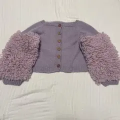 手編みカーディガン