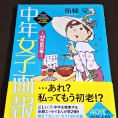 中年女子画報 44年目の春　柘植 文
