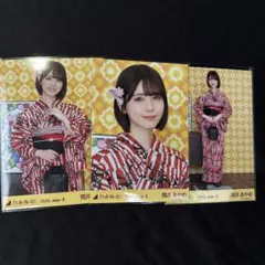 乃木坂46 生写真 筒井あやめ 2026 浴衣 真夏の全国ツアー 3種コンプ 