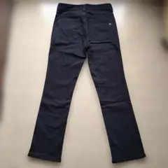 EDWIN C17 BODY FIRE ストレートデニムパンツ【暖】（黒XS）