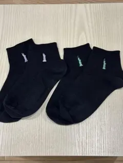 イーストボーイ スクール ソックス 2足セット 22.5cm〜25cm