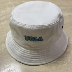 UCLA バケットハット ホワイト