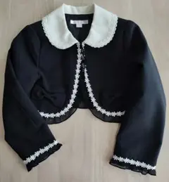 マザウェイズ　襟付きリボンジャケット 　ボレロ　110サイズ