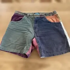 【お値下げ】KAVU クレーイジーパターン ショートパンツ USA製　Lのサムネイル