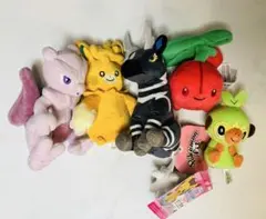 ポケモンfit フィットぬいぐるみ 5点セット