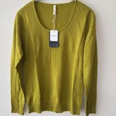 m.m.oオリーブグリーン ニットMサイズ
