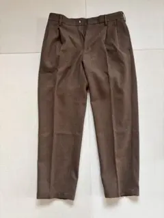 【green label relaxing】TECHフラノワイドテーパードパンツ