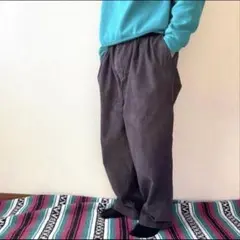 90s Eddie Bauer コーデュロイパンツ 2タック36/30 グレー