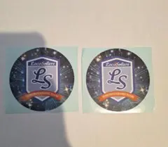 赤いサイロ　ロコ・ソラーレ ステッカー　2枚