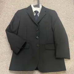 キッズ シャツ　ネクタイ　ブレザー 濃紺　140~150