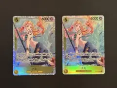ワンピースカード ナミSR2枚　ヒロインズエディション