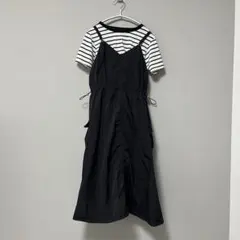 ラブトキ　ストライプ半袖Tシャツ ジャンパースカートセット